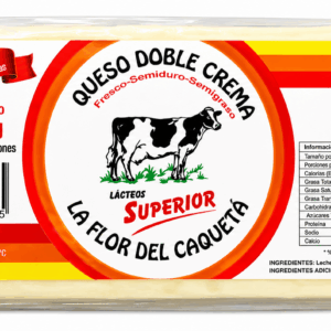 QUESO DOBLE CREMA SUPERIOR TAJADO 2500 g