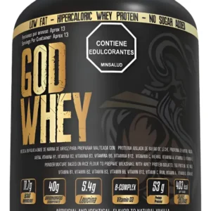 Proteína GOD WHEY Hipercalórica 5 Lb God Whey Con Leucina Y Bcaa