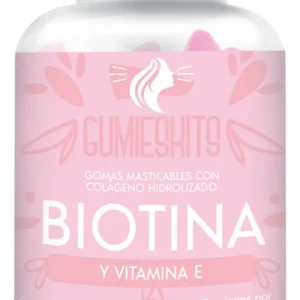 Gomitas de Biotina Internatural World Frutos Rojos Veganas Sin Gluten